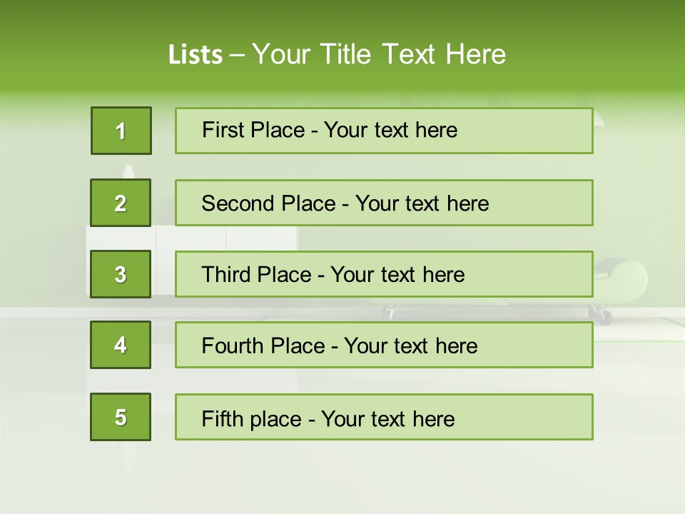 Plaster Room Comfort PowerPoint Template