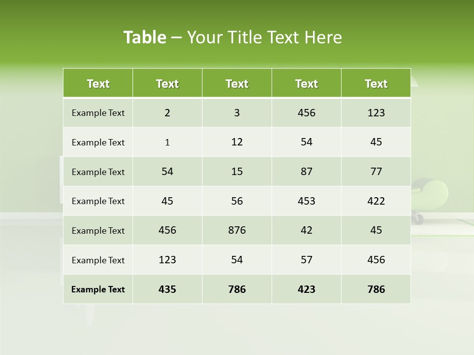 Plaster Room Comfort PowerPoint Template