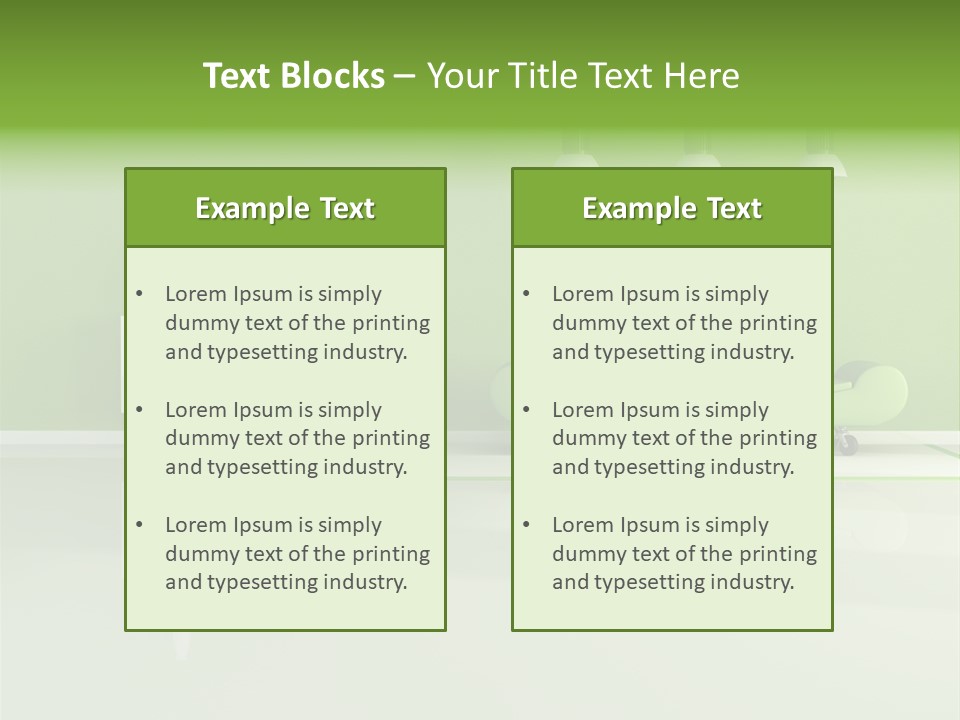 Plaster Room Comfort PowerPoint Template