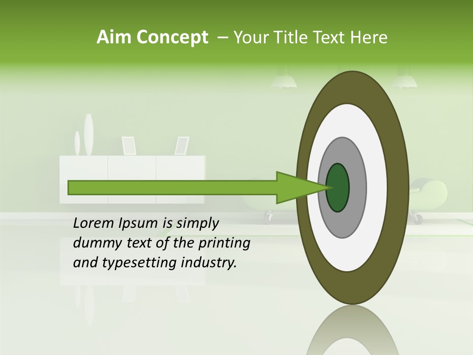 Plaster Room Comfort PowerPoint Template