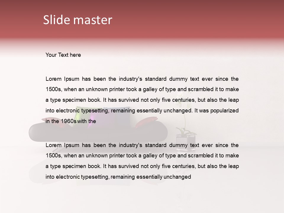 Interior Silk Relax PowerPoint Template