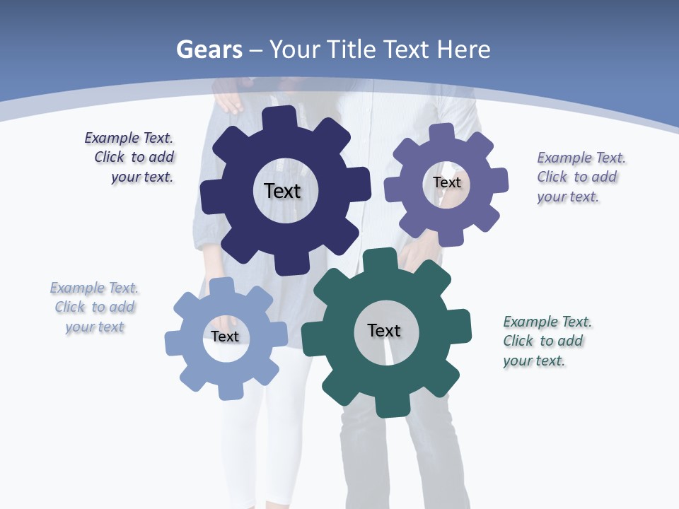 Vehicle Drive Black PowerPoint Template