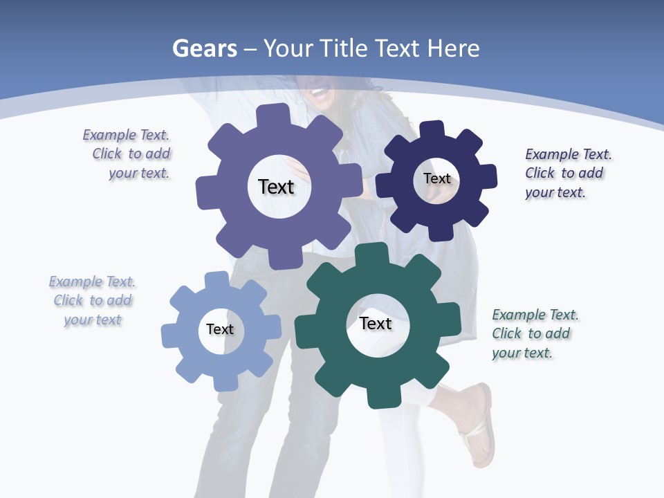 Humorou Communication Toon PowerPoint Template