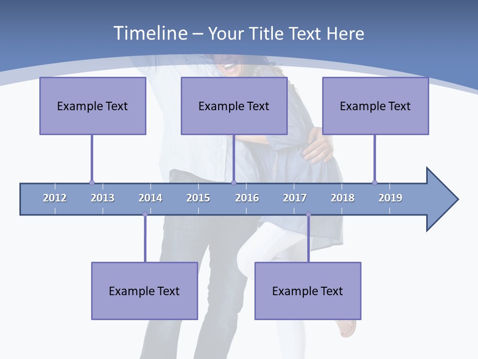 Humorou Communication Toon PowerPoint Template