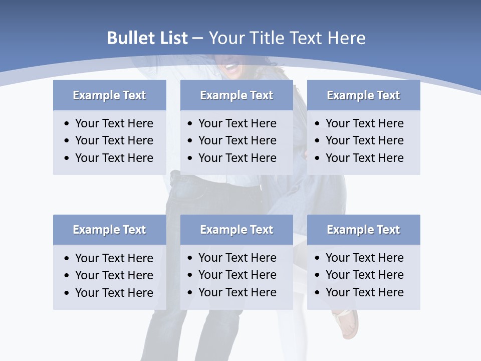 Humorou Communication Toon PowerPoint Template