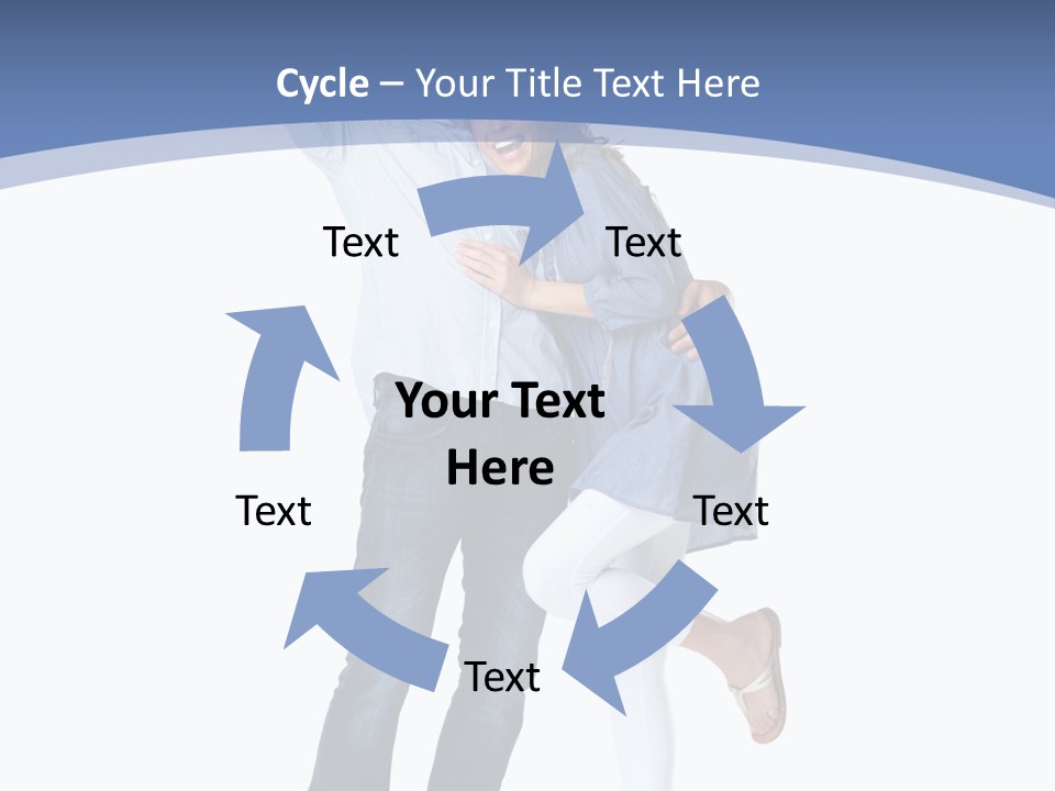 Humorou Communication Toon PowerPoint Template
