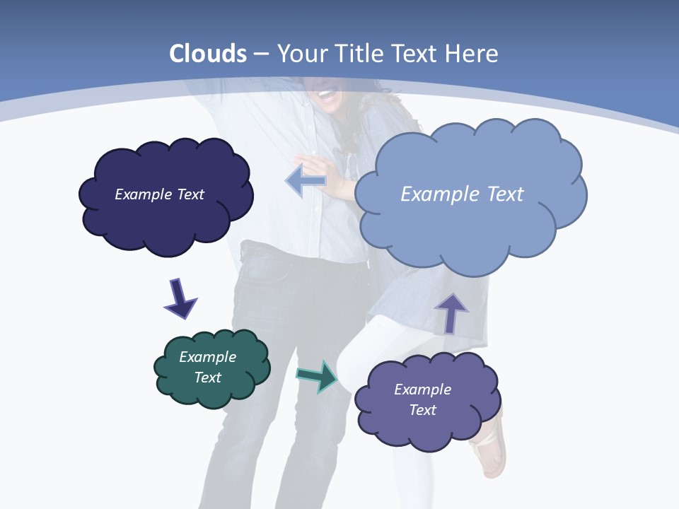 Humorou Communication Toon PowerPoint Template