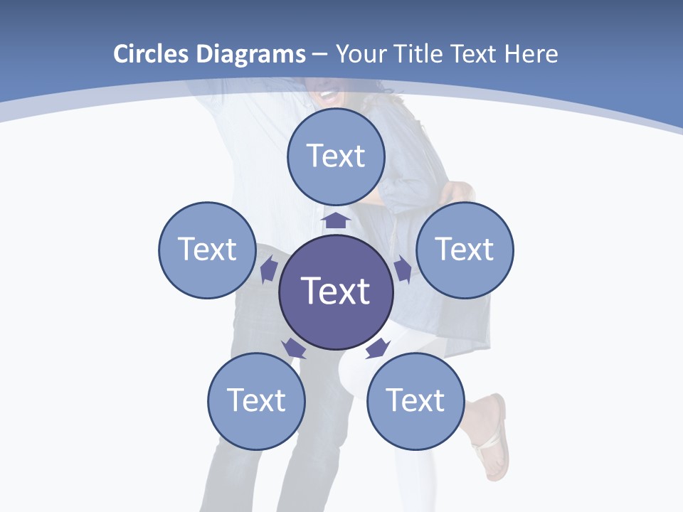 Humorou Communication Toon PowerPoint Template