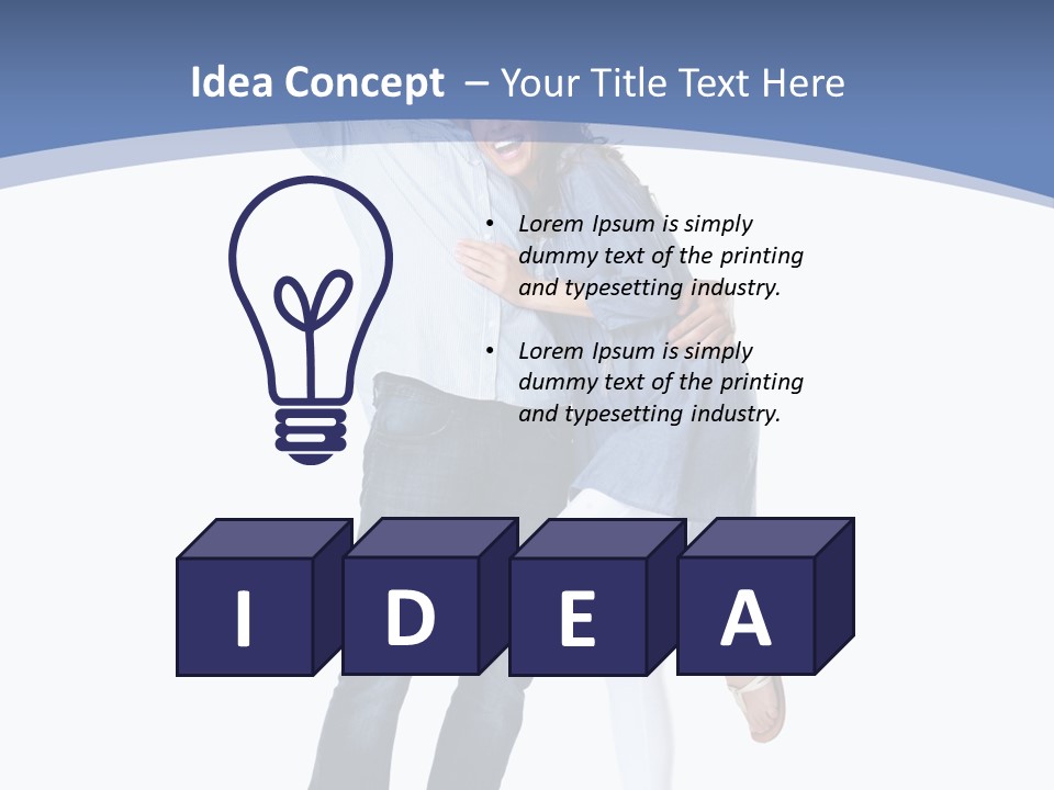 Humorou Communication Toon PowerPoint Template