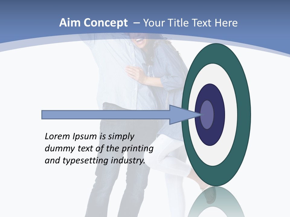 Humorou Communication Toon PowerPoint Template