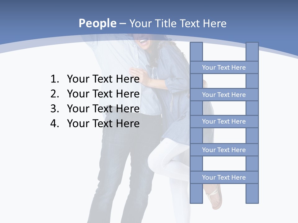 Humorou Communication Toon PowerPoint Template