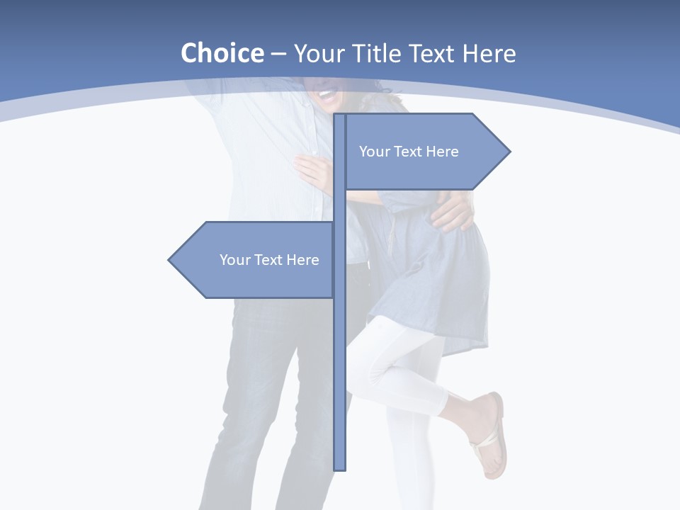 Humorou Communication Toon PowerPoint Template