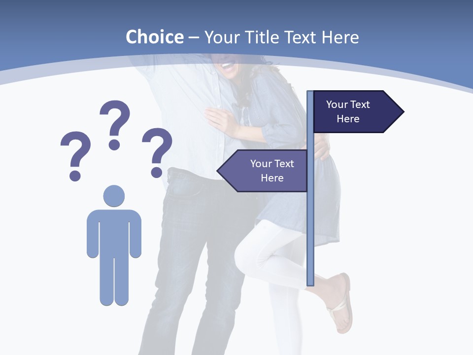 Humorou Communication Toon PowerPoint Template