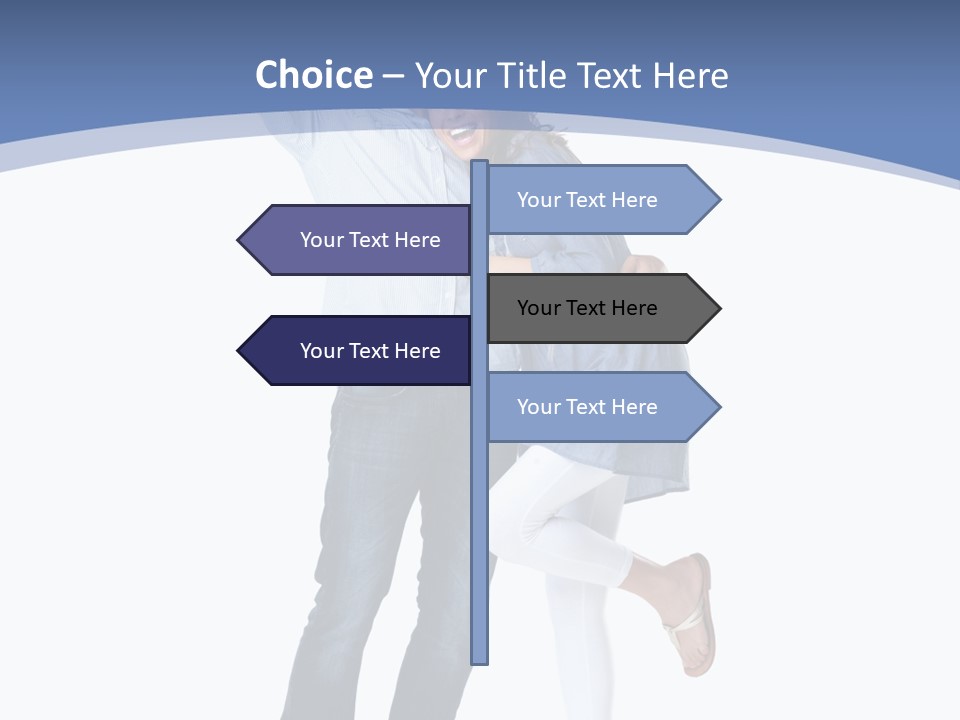 Humorou Communication Toon PowerPoint Template
