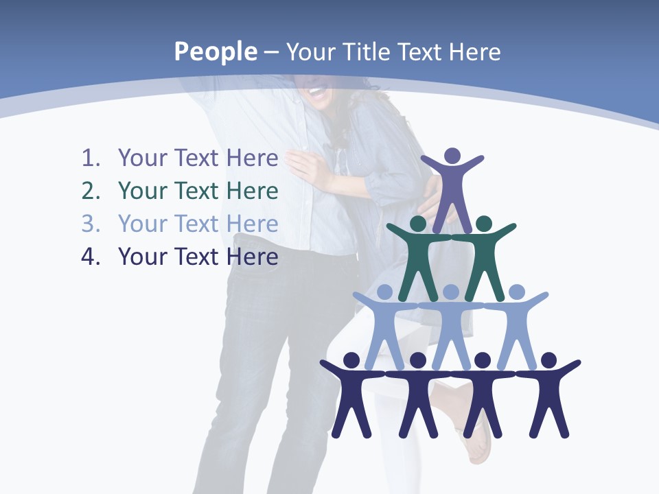 Humorou Communication Toon PowerPoint Template