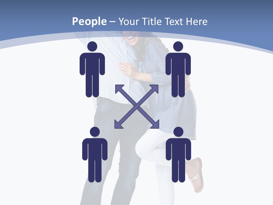 Humorou Communication Toon PowerPoint Template