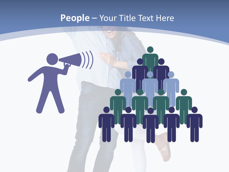 Humorou Communication Toon PowerPoint Template