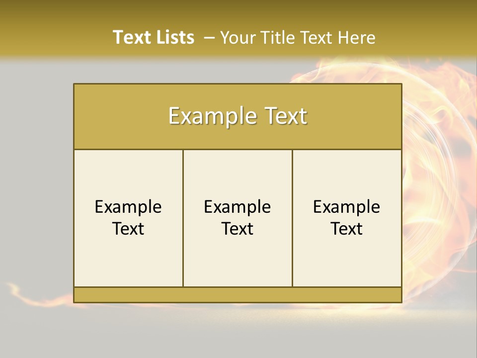 Vehicle Drive Black PowerPoint Template