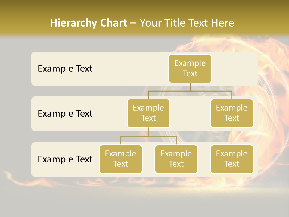 Vehicle Drive Black PowerPoint Template