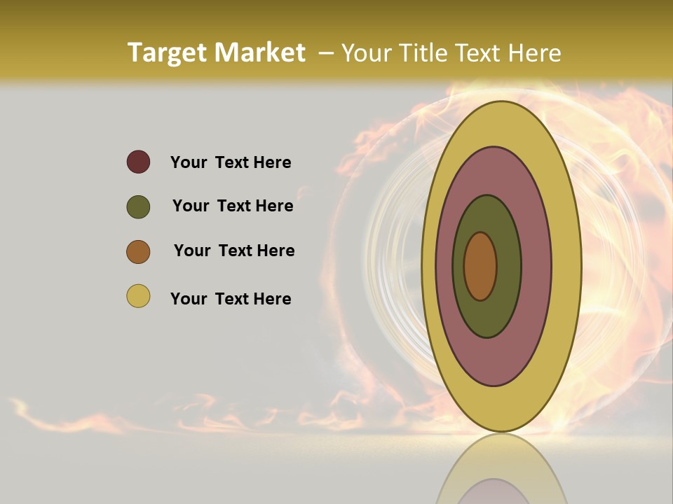 Vehicle Drive Black PowerPoint Template