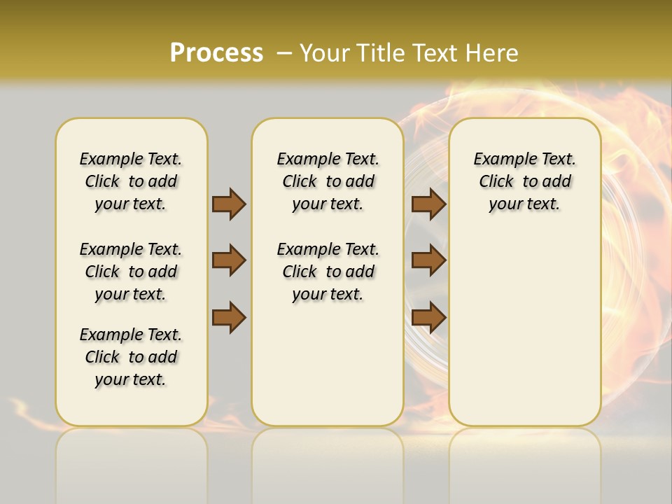 Vehicle Drive Black PowerPoint Template