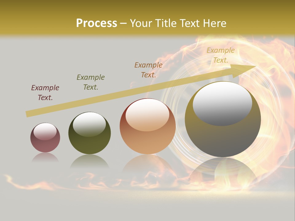 Vehicle Drive Black PowerPoint Template