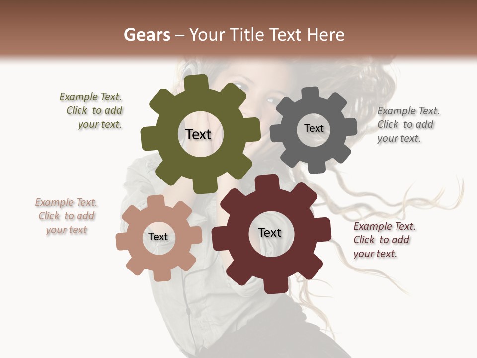 Long Mall High PowerPoint Template