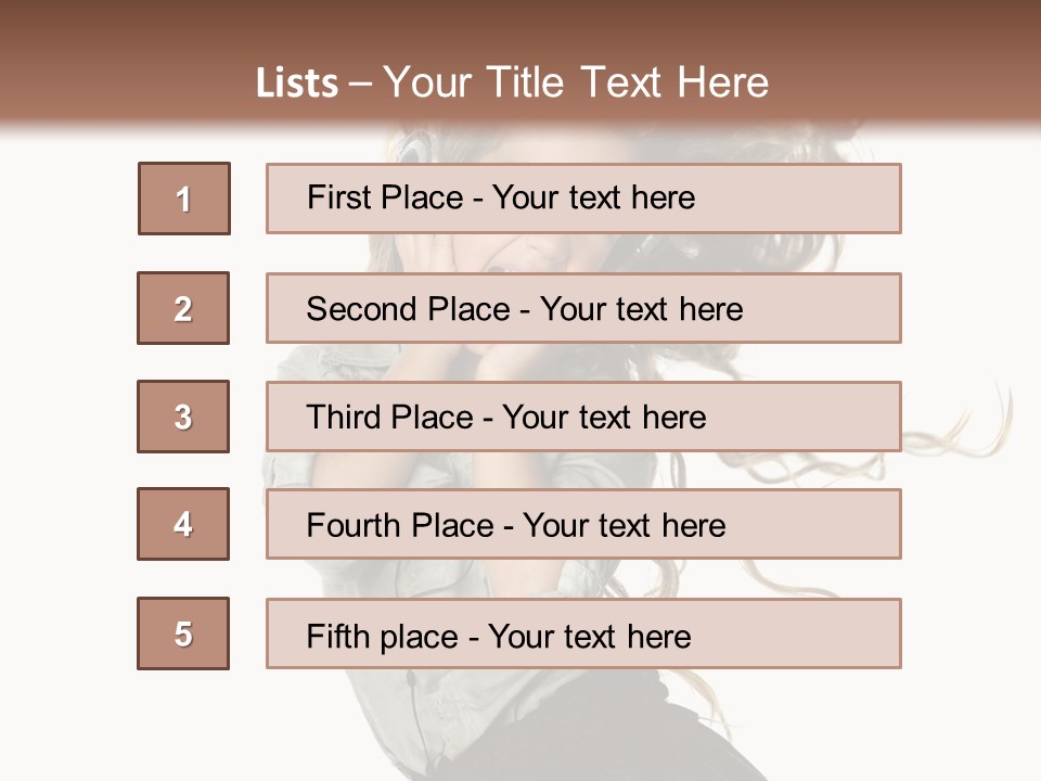Long Mall High PowerPoint Template