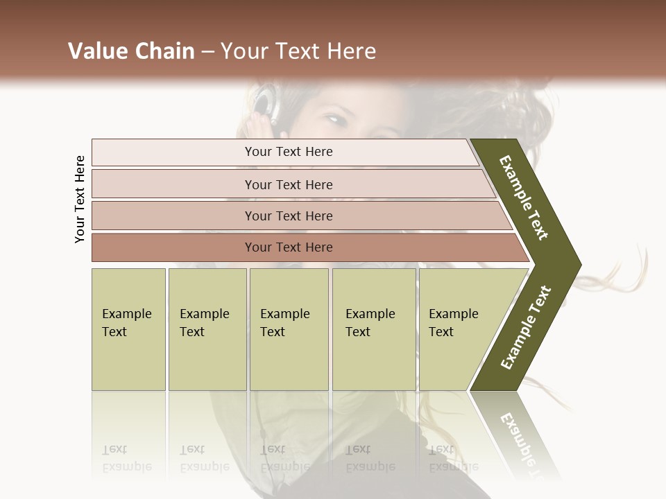 Long Mall High PowerPoint Template