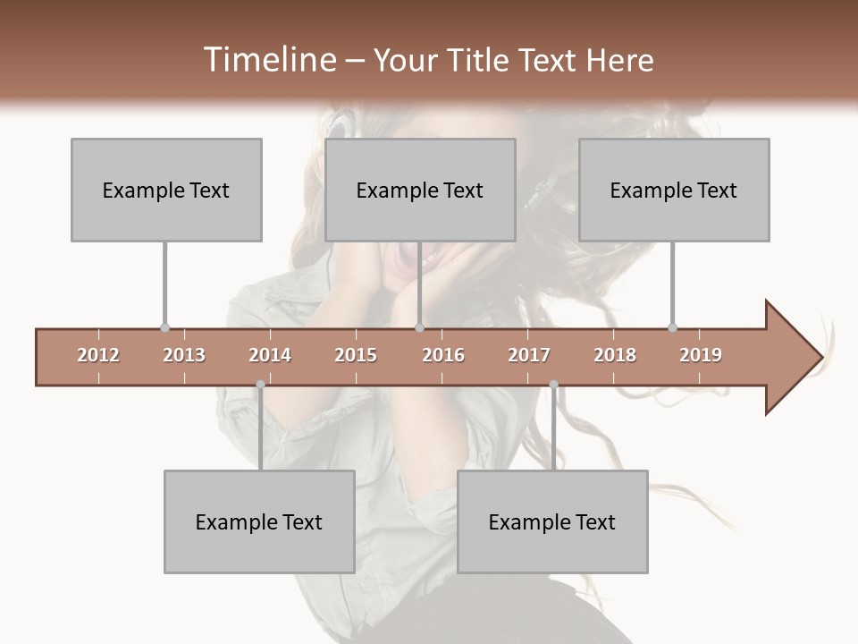 Long Mall High PowerPoint Template