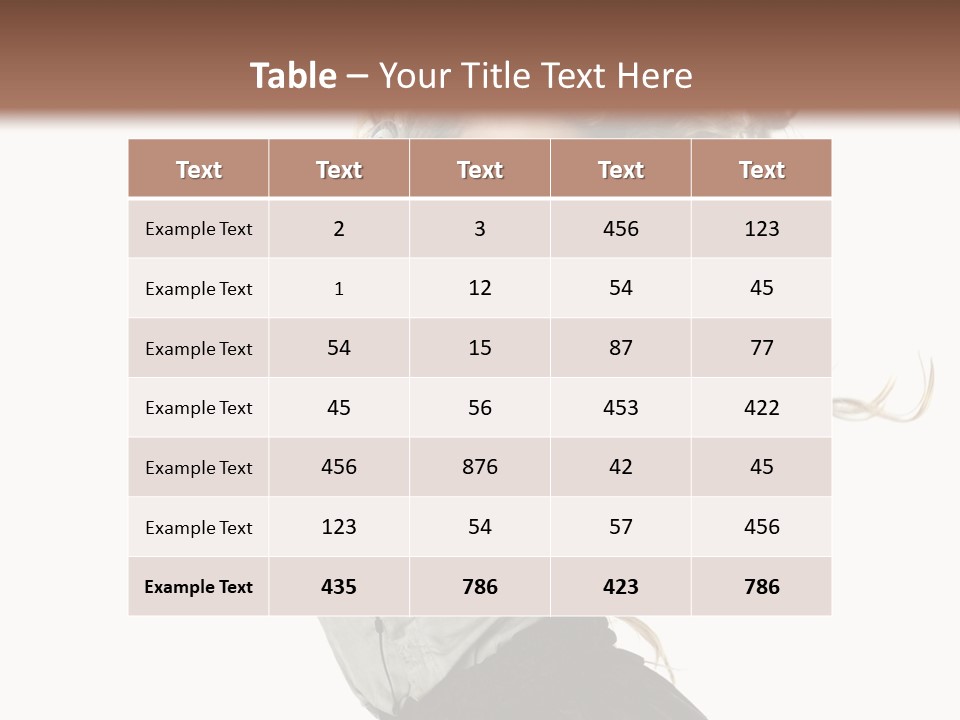 Long Mall High PowerPoint Template