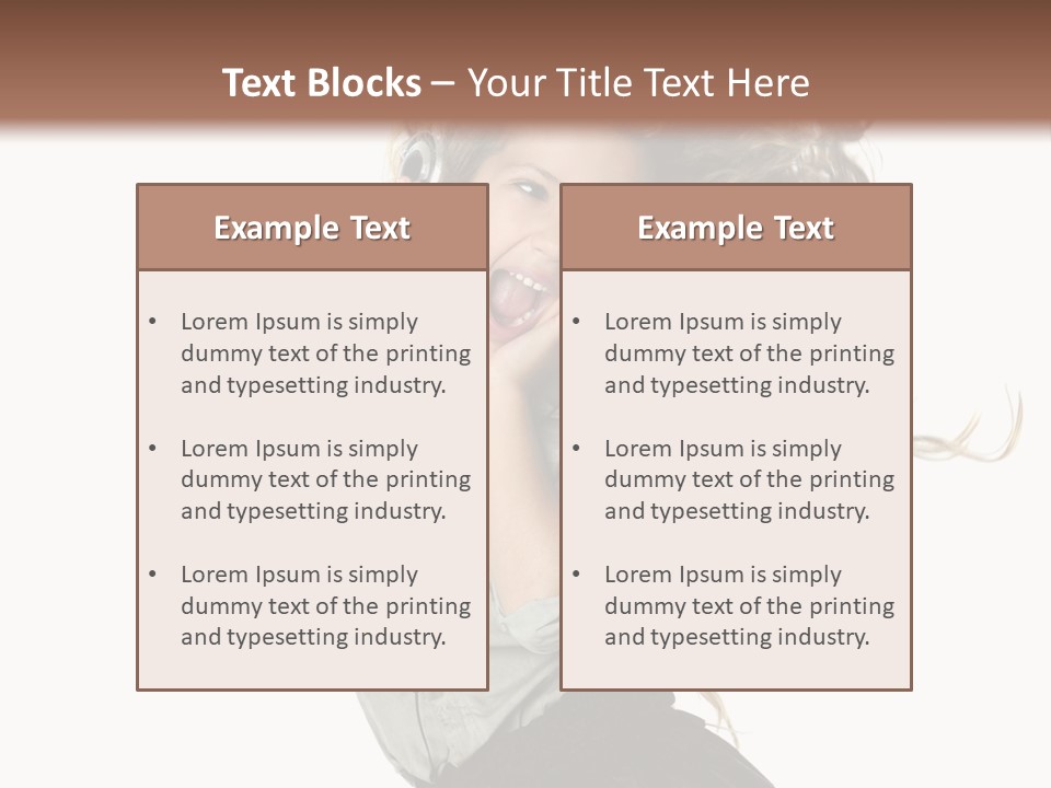 Long Mall High PowerPoint Template