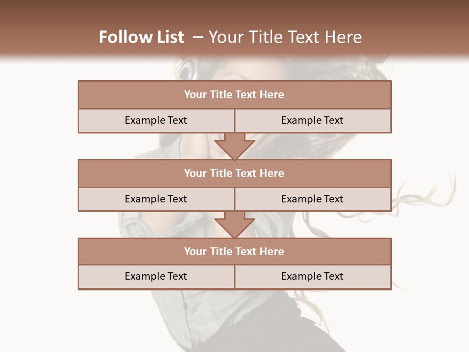 Long Mall High PowerPoint Template