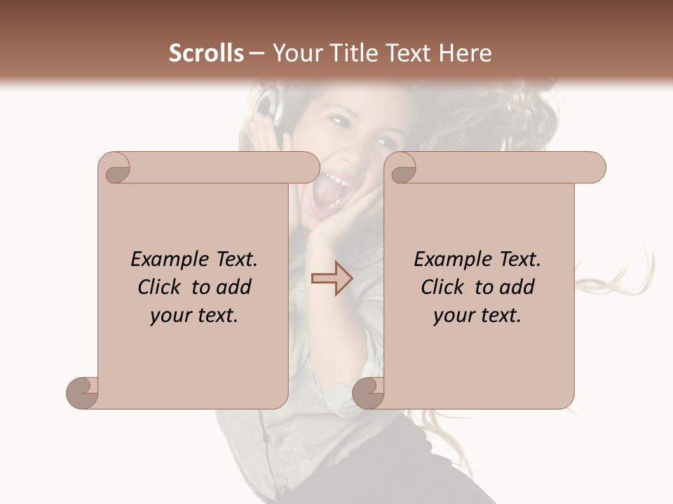 Long Mall High PowerPoint Template