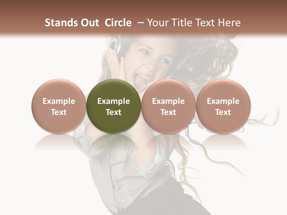 Long Mall High PowerPoint Template