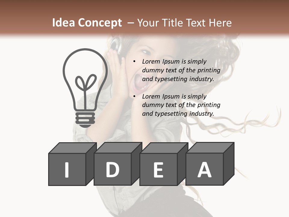 Long Mall High PowerPoint Template