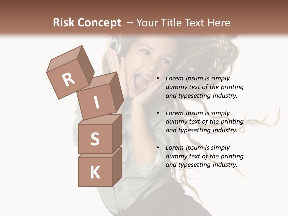 Long Mall High PowerPoint Template