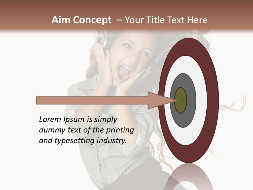 Long Mall High PowerPoint Template