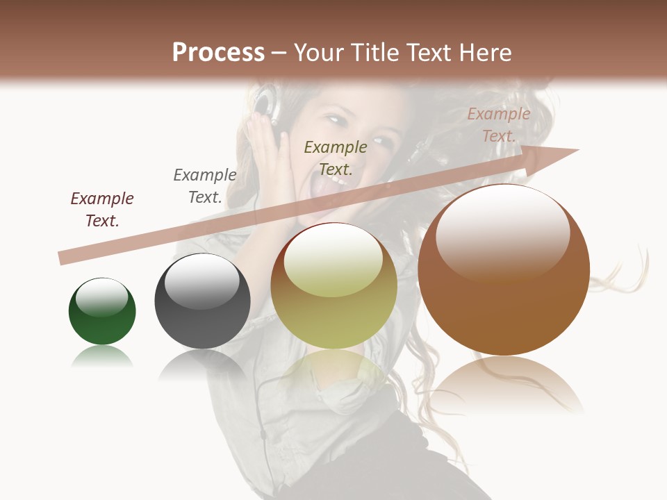 Long Mall High PowerPoint Template