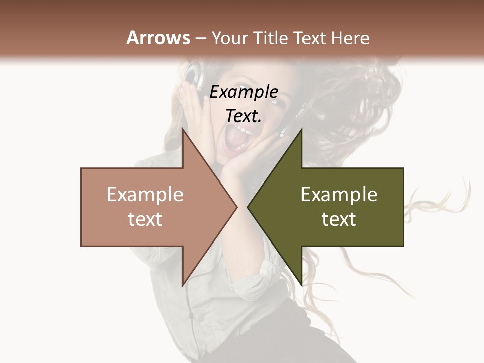 Long Mall High PowerPoint Template