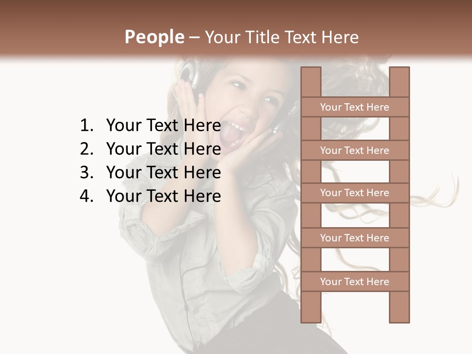 Long Mall High PowerPoint Template