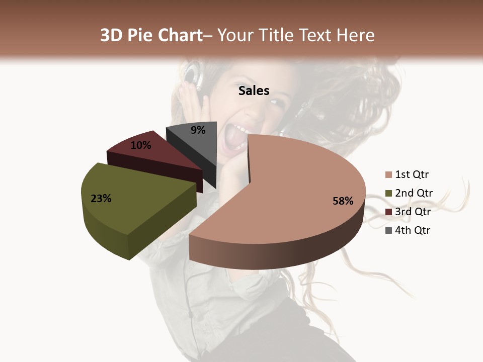 Long Mall High PowerPoint Template