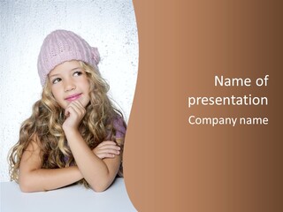 Posing Gesture Season PowerPoint Template