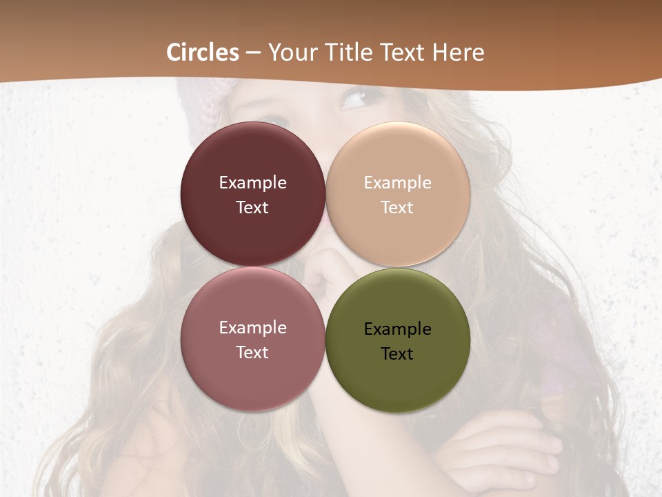 Posing Gesture Season PowerPoint Template