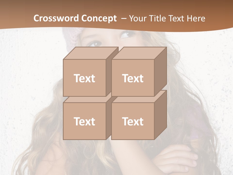 Posing Gesture Season PowerPoint Template