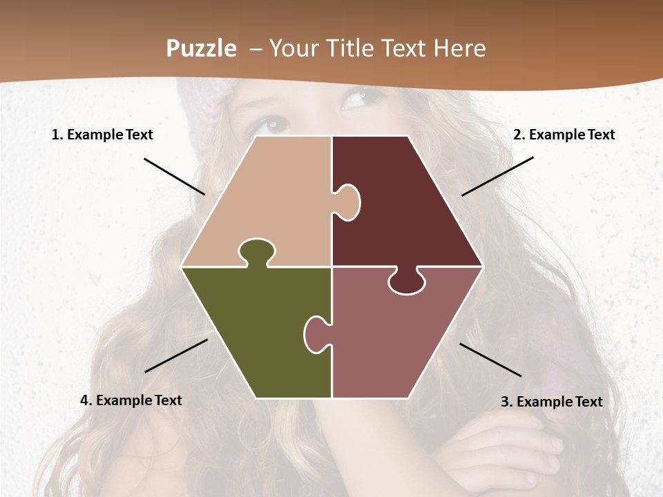 Posing Gesture Season PowerPoint Template