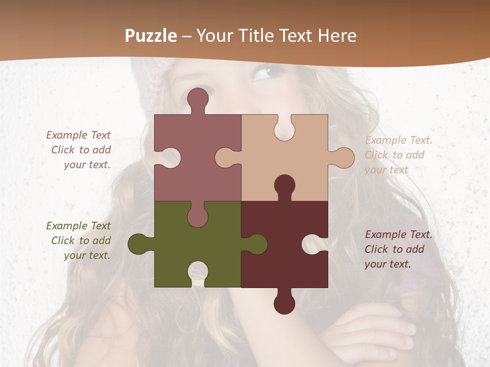 Posing Gesture Season PowerPoint Template