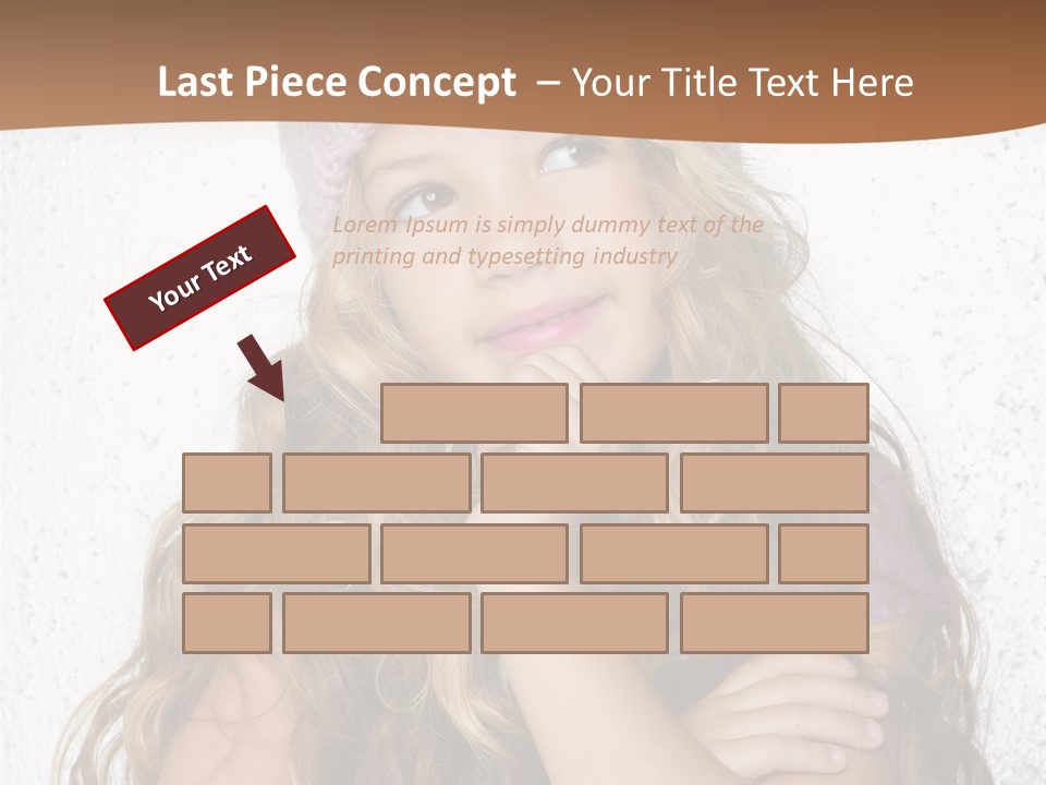 Posing Gesture Season PowerPoint Template