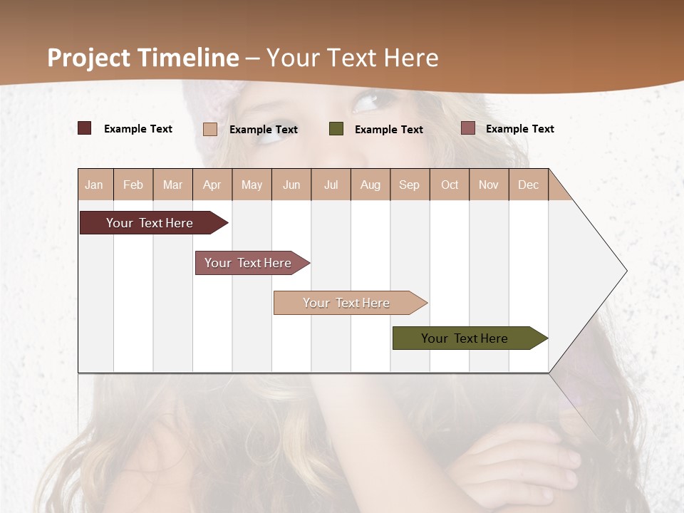 Posing Gesture Season PowerPoint Template