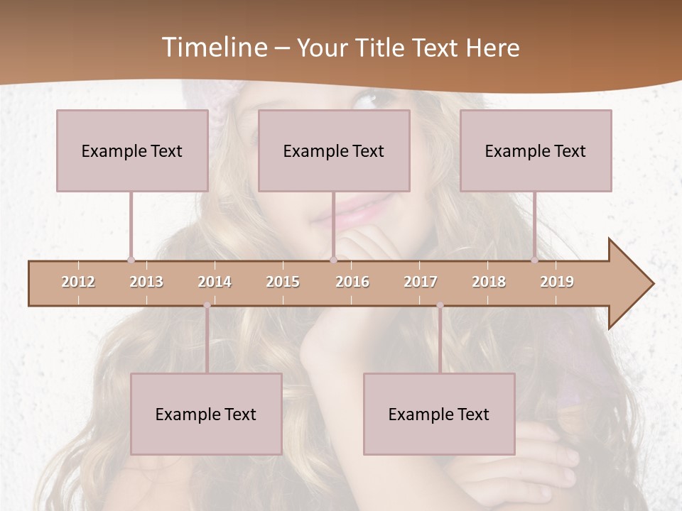 Posing Gesture Season PowerPoint Template